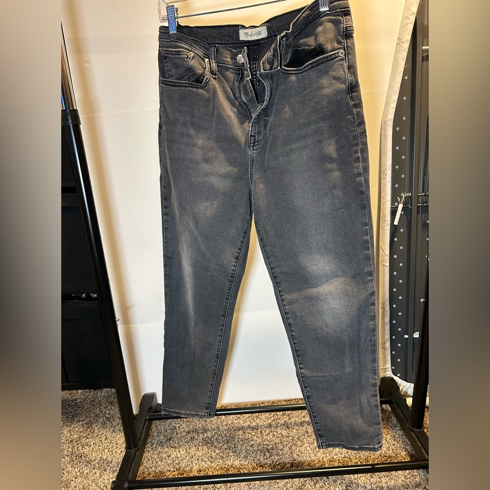 Madewell Gray Denim Jeans